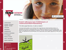 Tablet Screenshot of cvjm-ostwerk.de
